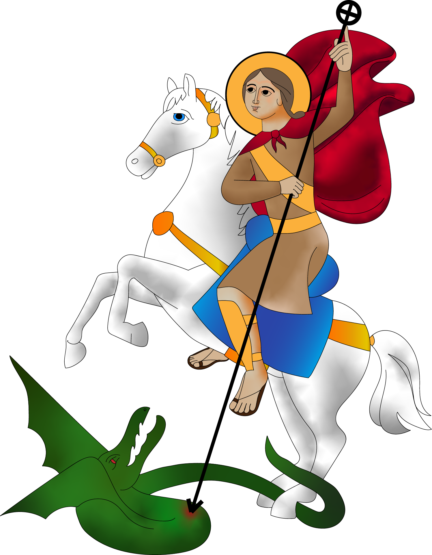 الشهيد العظيم مارجرجس