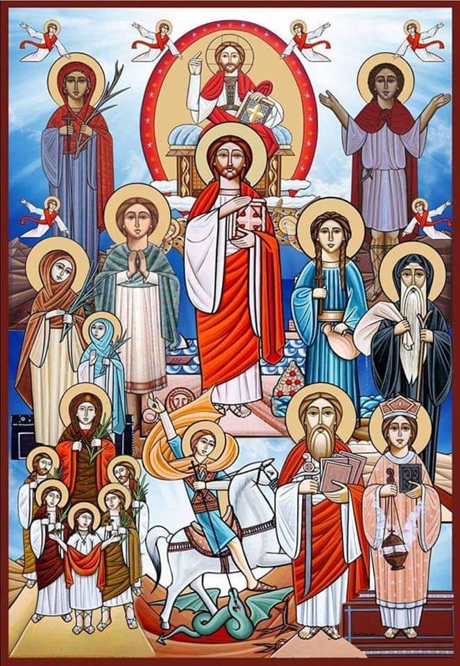 The martyr saints (The feast of nairouz)